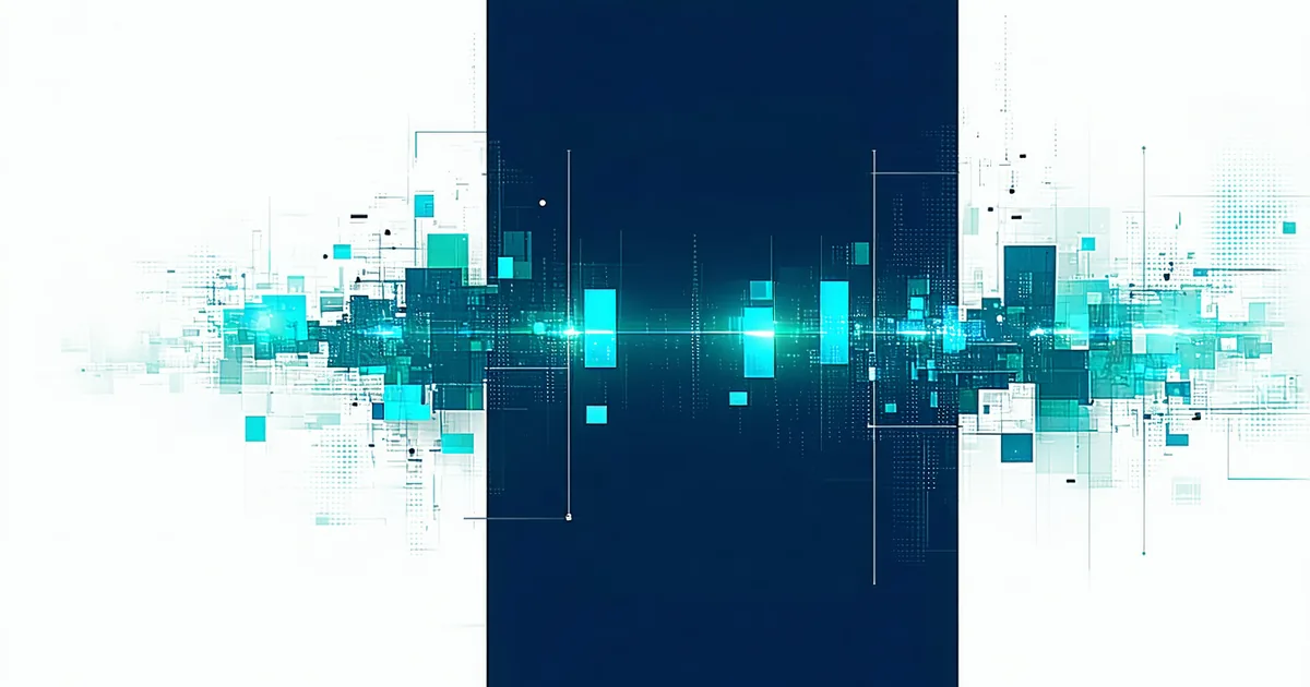 Financial chart overlaid on contract document imagery